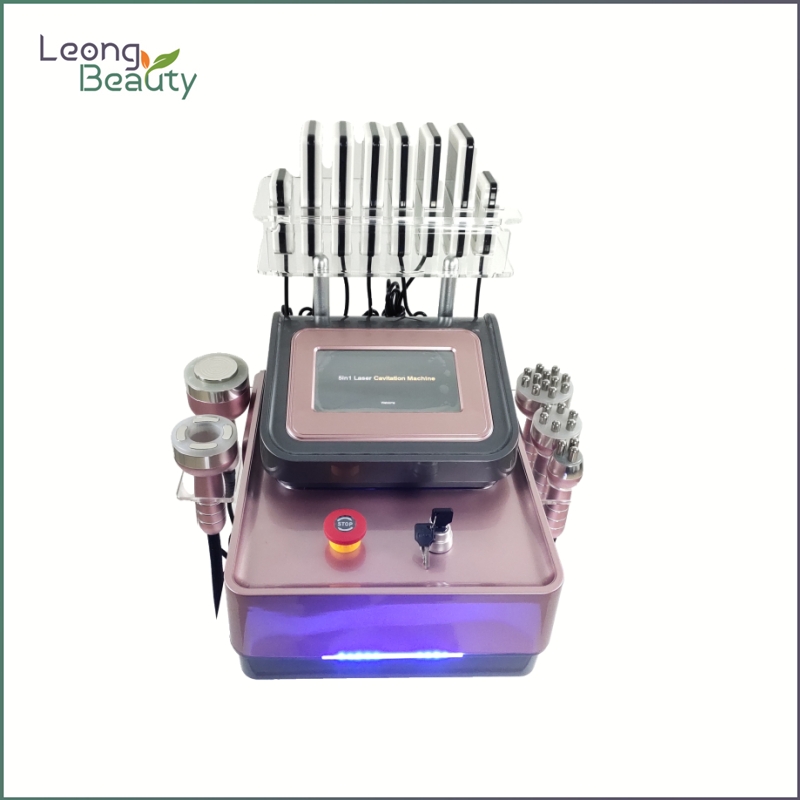 RF 80K cavitation lipo léasair meáchain caillteanas meaisín